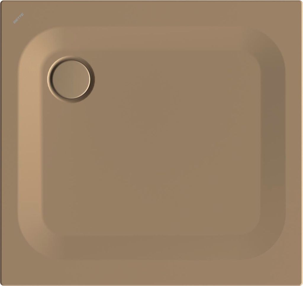 BetteUltra Rechteck-Duschwanne mit Minimum-Wannenträger, 900x850x25mm, 1559-417T1