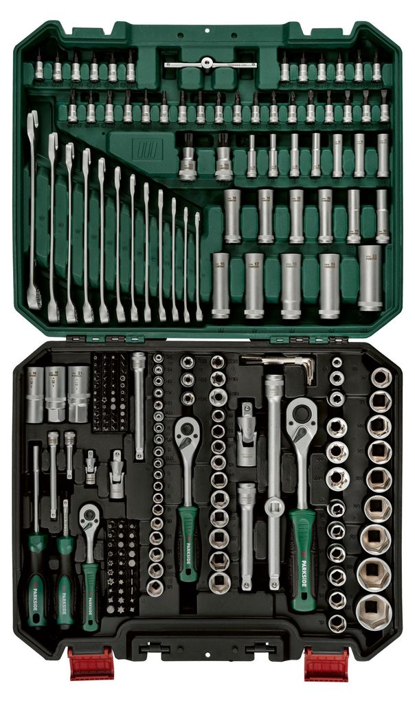 PARKSIDE Steckschlüssel-Set, 216-tlg.
