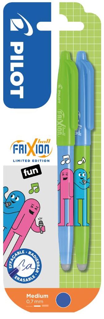 PILOT Tintenroller FRIXION BALL 07 Friends "Fun music"