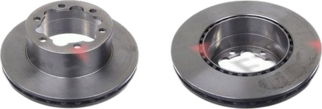 2 Bremsscheiben Hinterachse belüftet Ø 303 mm 28 mm FTE für u.a. MB SPRINTER