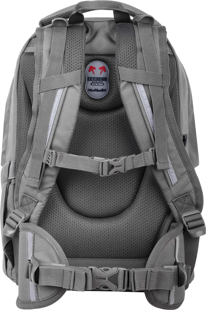 Sac d'école McNeill Milo léger et robuste - Design Grey Taupe