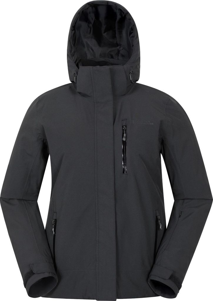 Mountain Warehouse - "Aspen" Skijacke für Damen, Wasserfest MW4630 (42 DE) (Schwarz)