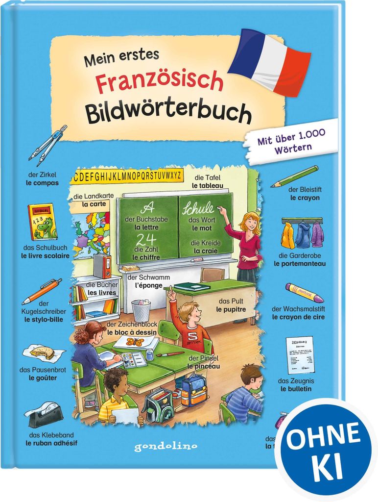 Mein erstes Französisch Bildwörterbuch Produktbild 