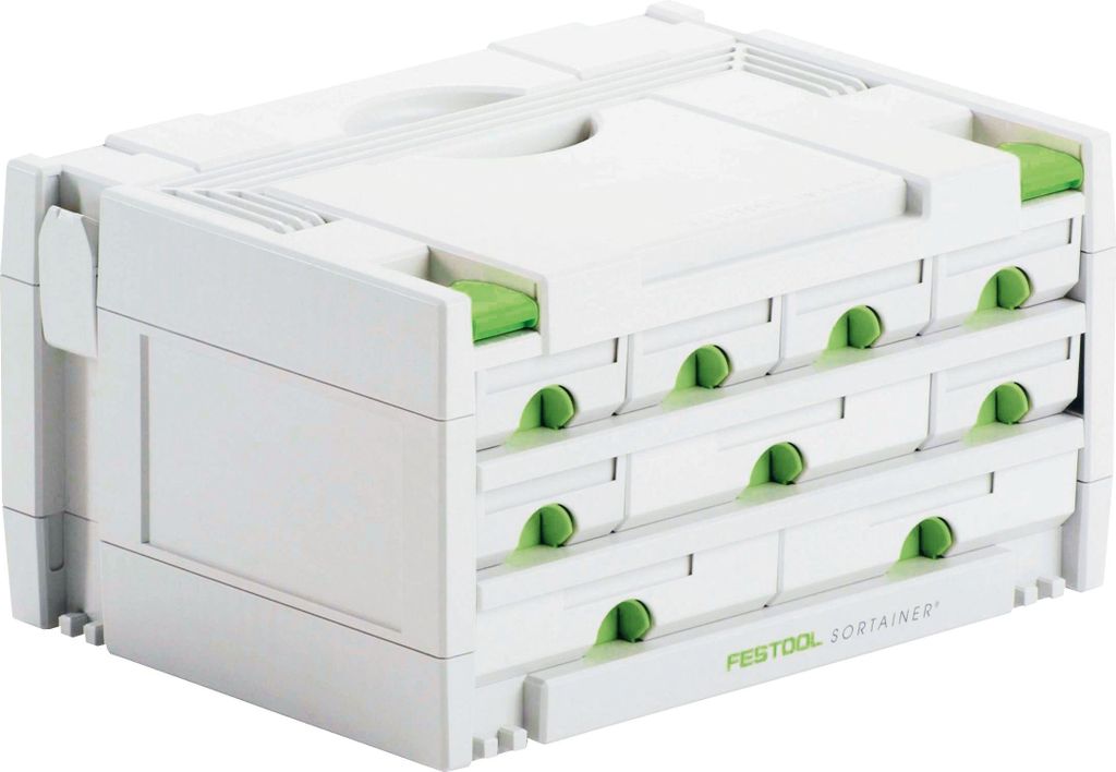 Festool SYS 3-SORT/9, Przybornik, Biały, 295 mm, 395 mm, Zdjęcie produktu 