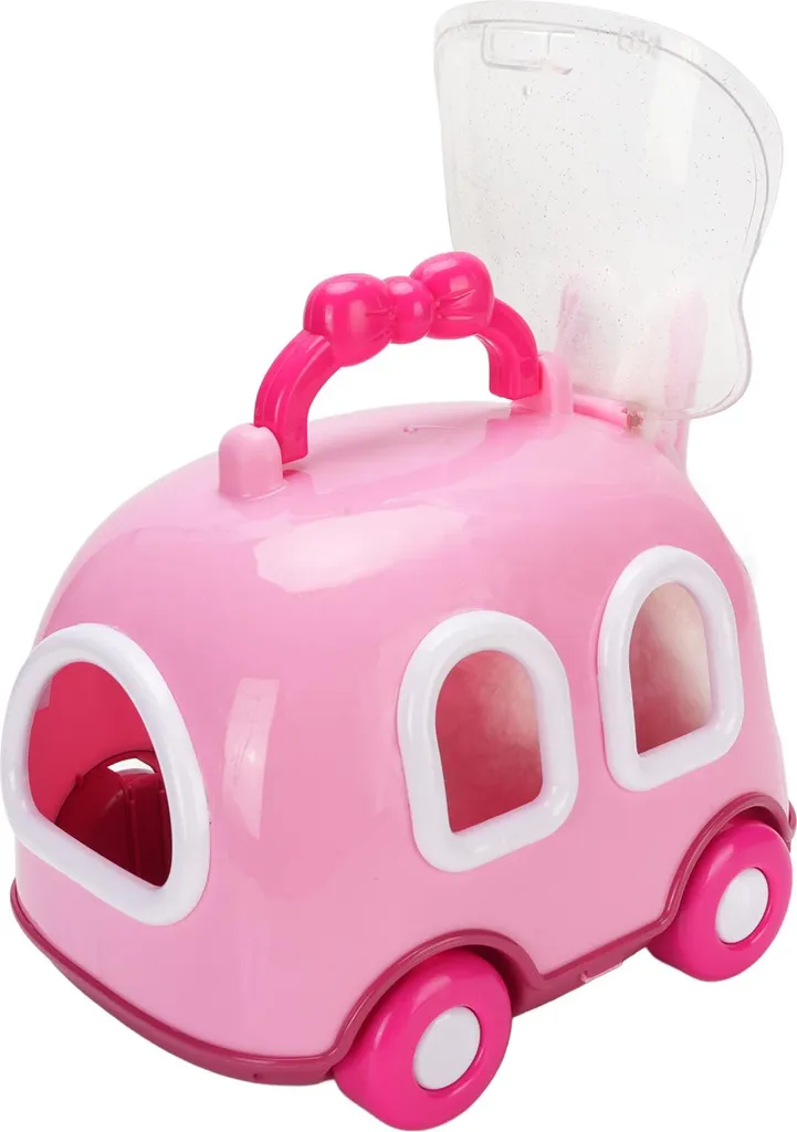 Cadeau pour fille lapin en peluche électrique et cage de transport