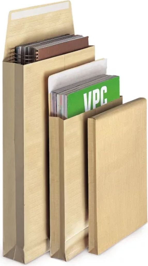 75 verstärkte aufklappbare Krafthüllen - 26 x 33 cm