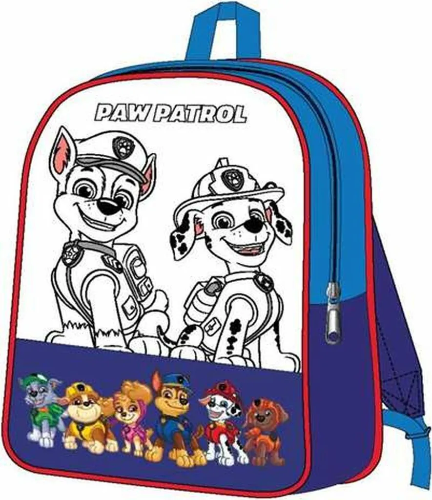 Sac à dos scolaire The Paw Patrol bleu original pour petit garçon CP