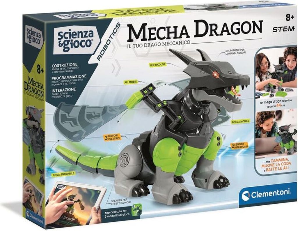 Wissenschaftlicher Spaß. Mecha-Drache Produktbild 