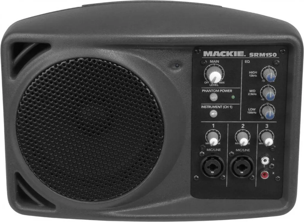 Système de Sono Portable Mackie SRM 150 100W Enceinte Active Noire