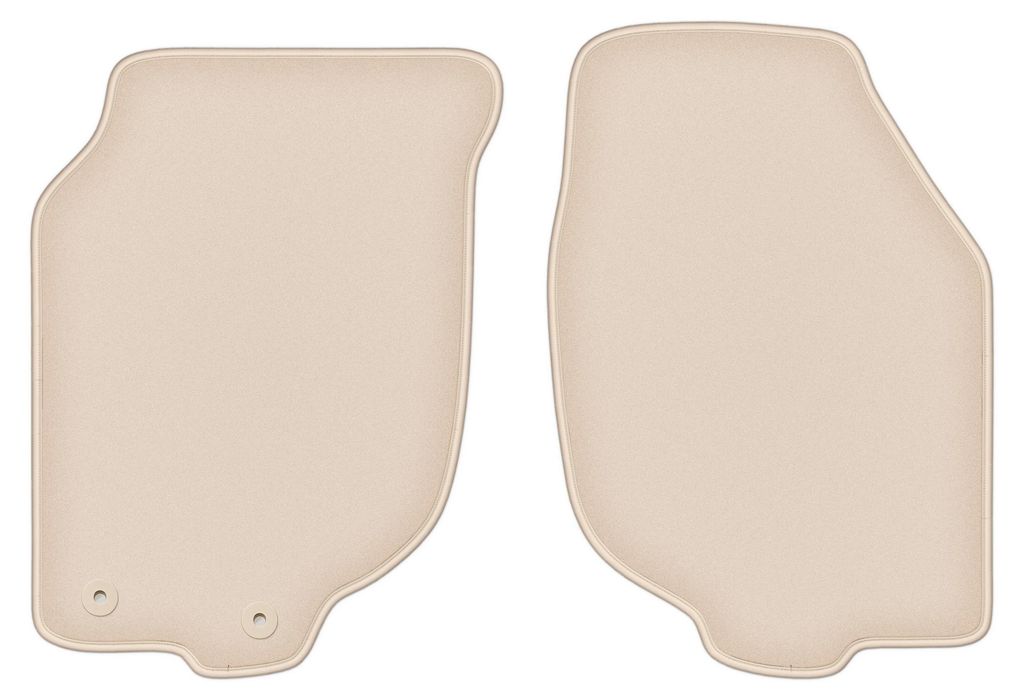 DURBAN Beige Velours-Fußmatten vorne für Rover 200 Produktbild 