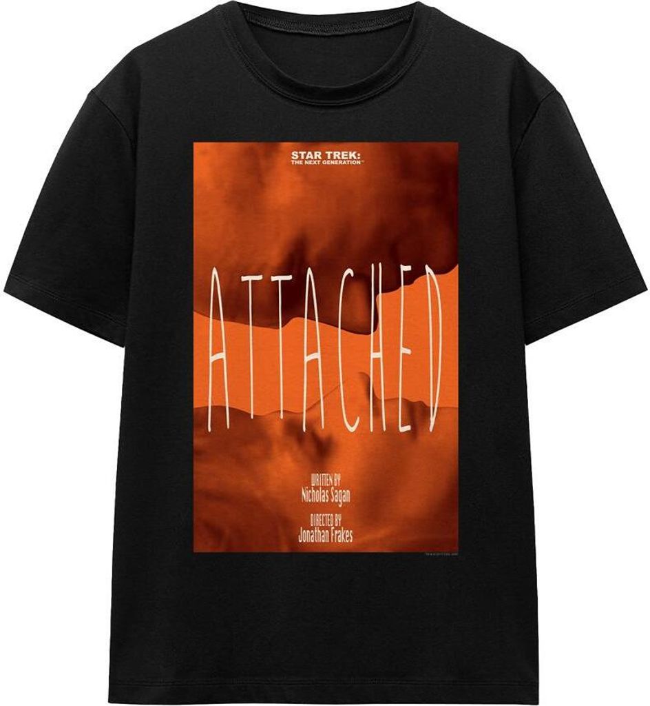 Star Trek - "The Next Generation Season 7 Episode 8" T-Shirt für Herren/Damen Uni TV16637 (XXL) (Schwarz)
