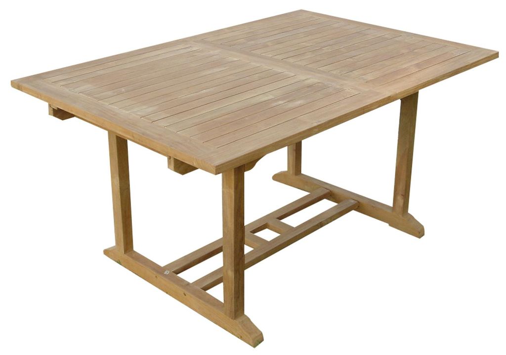 Teak Tisch Gartentisch Garten ausziehbar Esstisch Holztisch Produktbild 