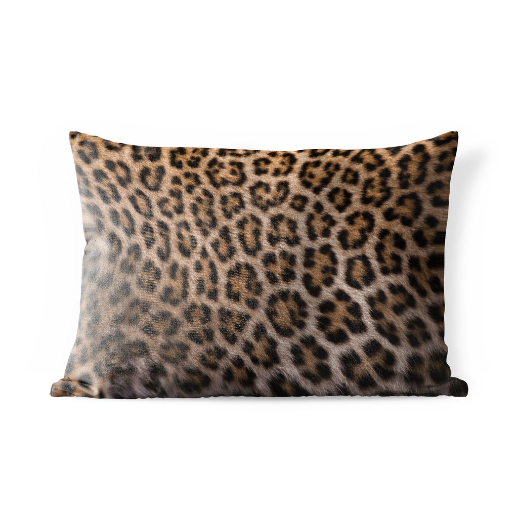 MuchoWow Outdoor Kissen - Panther Druck - 60x40 cm - Wetterfest - Lounge Kissen - Zierkissen - Kissen für Innenräume