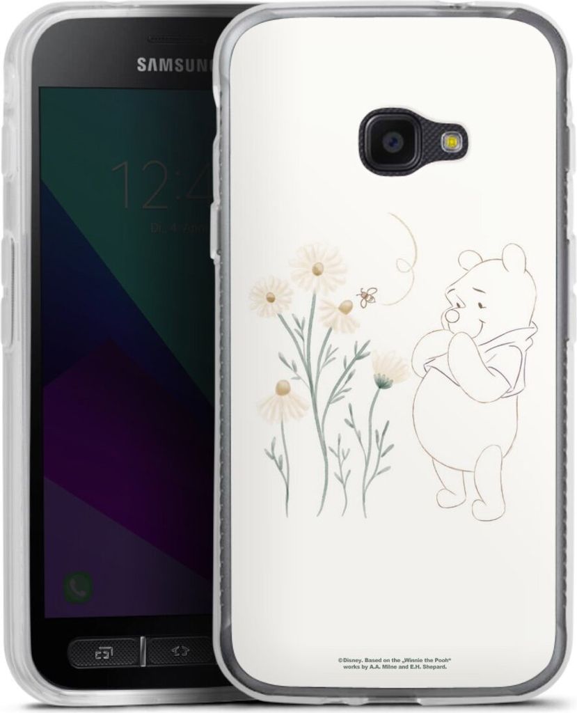 DeinDesign Handyhülle für Samsung Galaxy Xcover 4s Silikon Hülle Case Smartphone Schutzhülle Biene Disney Winnie Puuh
