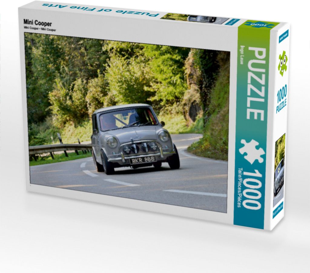 CALVENDO Puzzle Mini Cooper 1000 Teile Puzzle quer | 1000 Teile Lege-Größe 64x48cm Foto-Puzzle für glückliche Stunden