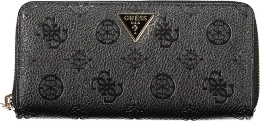 Petit Portefeuille Guess PD9888146 Finition Matelassée et Zip de Sécurité