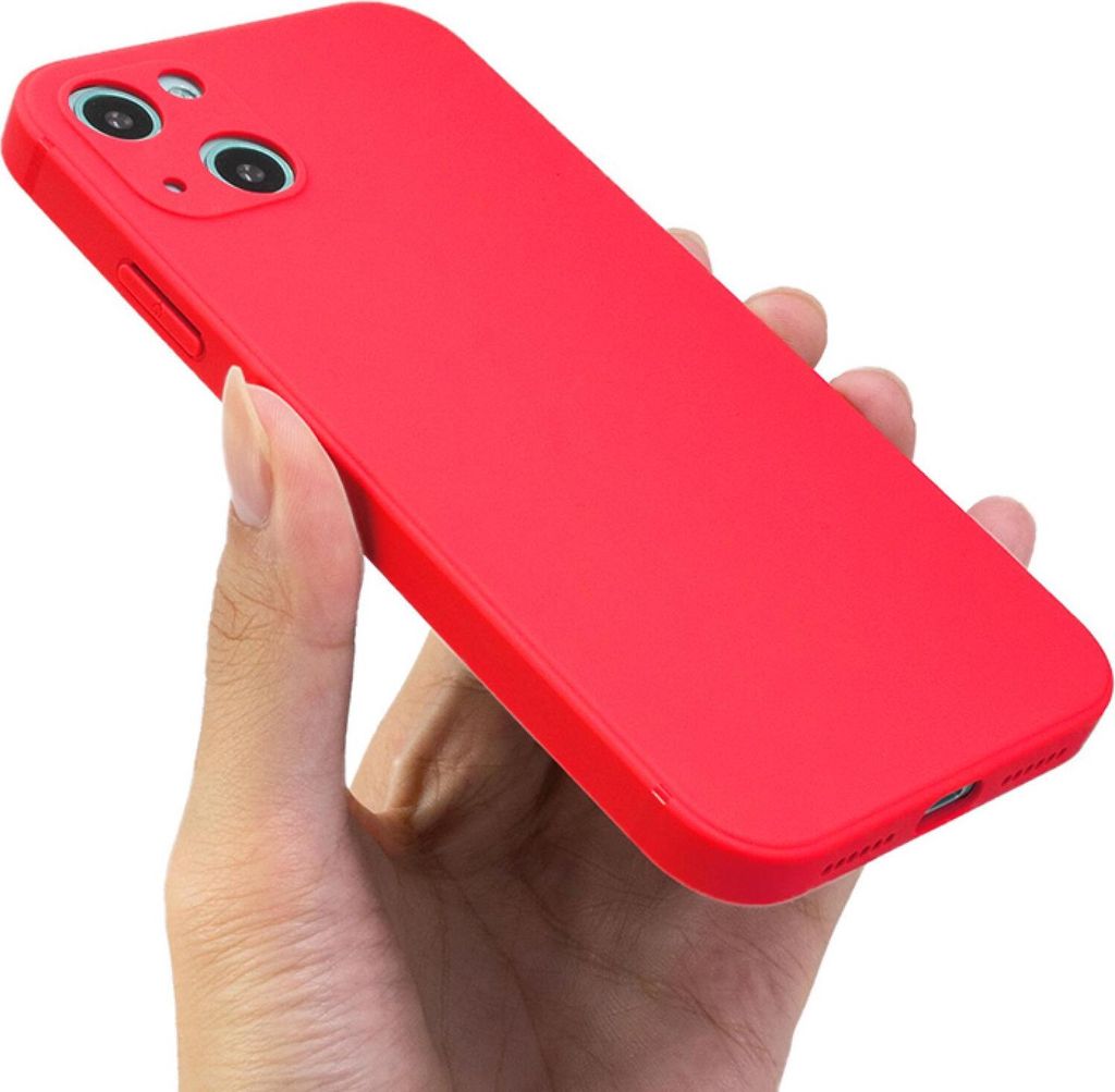 Apple iPhone 13 mini Round Edge TPU Case Rot