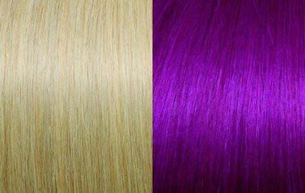 Lisap Haarextension Lisap Seiseta Invisible Clip-on 50-55cm Extensions 20 Ultra Very Light Blond/Red Violet 1Stuks