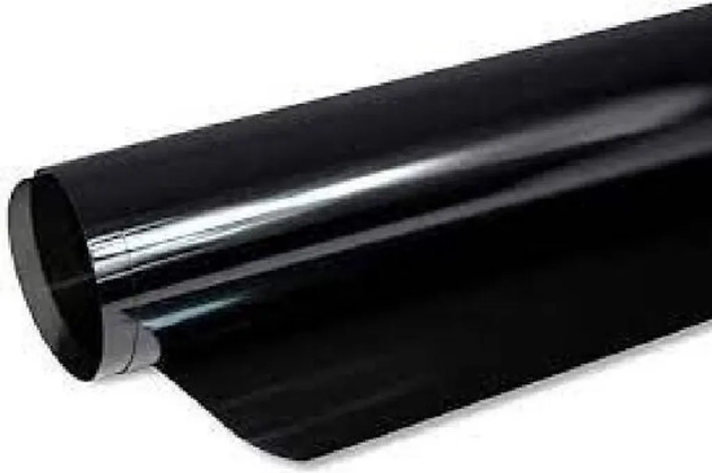 Film de fenêtre occultant Multi-Fix adhésif statique noir 45x200cm
