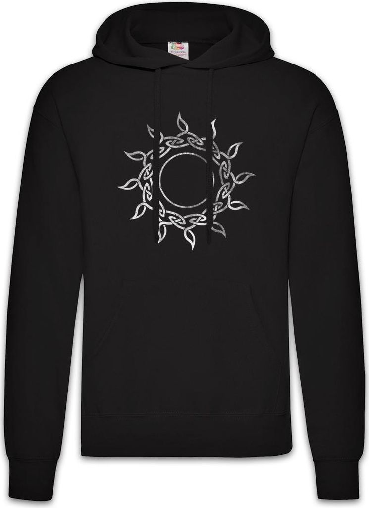 Urban Backwoods Celtic Sun, Herren Hoodie, Farbe: Schwarz, Größe: XL