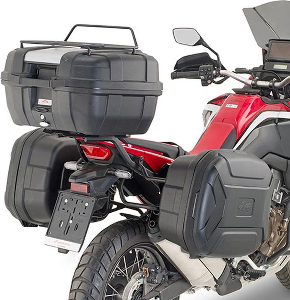 FÜR HONDA CRF 1100L Africa Twin (20) MONOKEY SEITENKISSEN - AUCH RETRO-FIT RETRO-FIT K-VENTURE ALU UND K