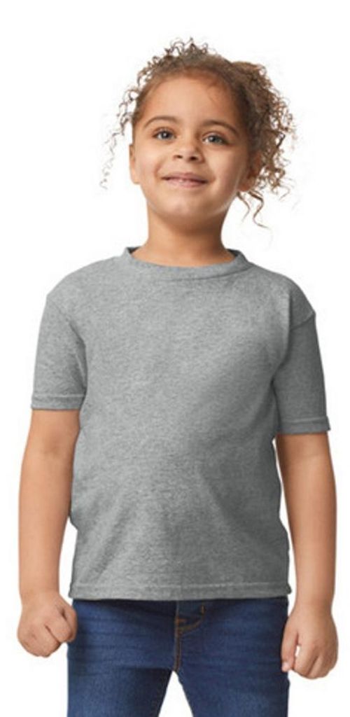 Gildan - T-Shirt Leicht für Kinder LT1349 (116) (Grau)