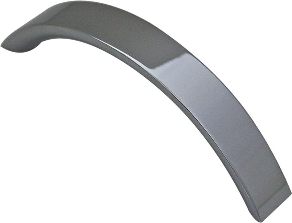 Chrom glänzender Möbelgriff Lochabstand 128mm Küchengriff Schubladengriff Metall