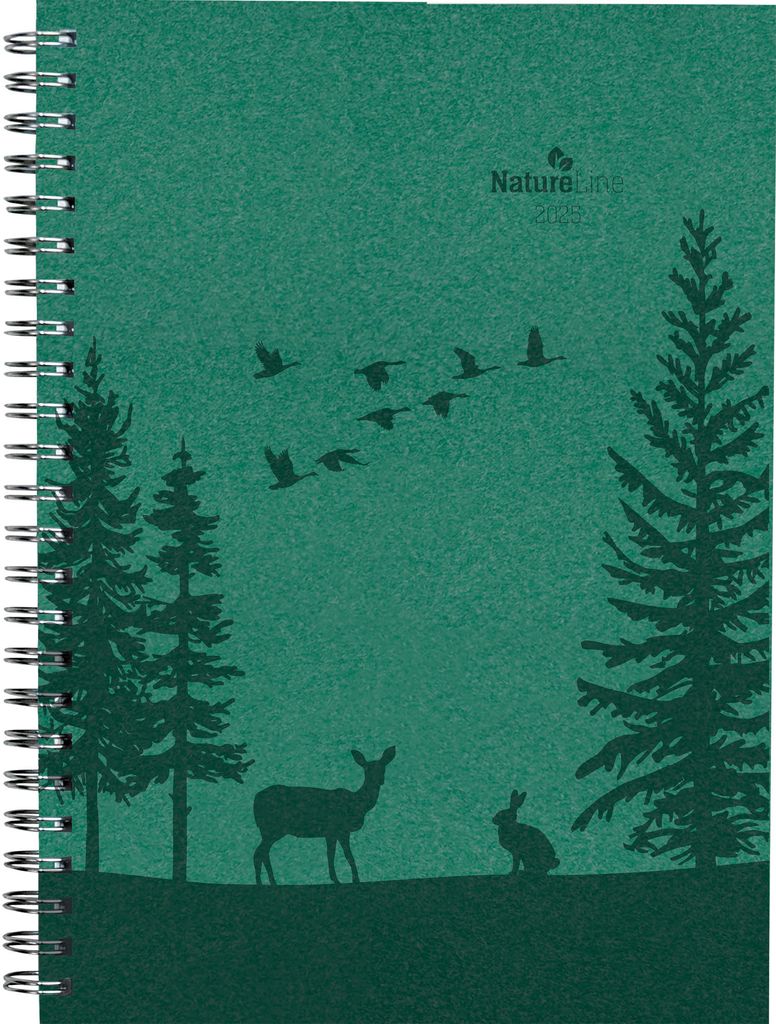 Wochenplaner Nature Line Forest 2025 - Taschen-Kalender A5 Produktbild 