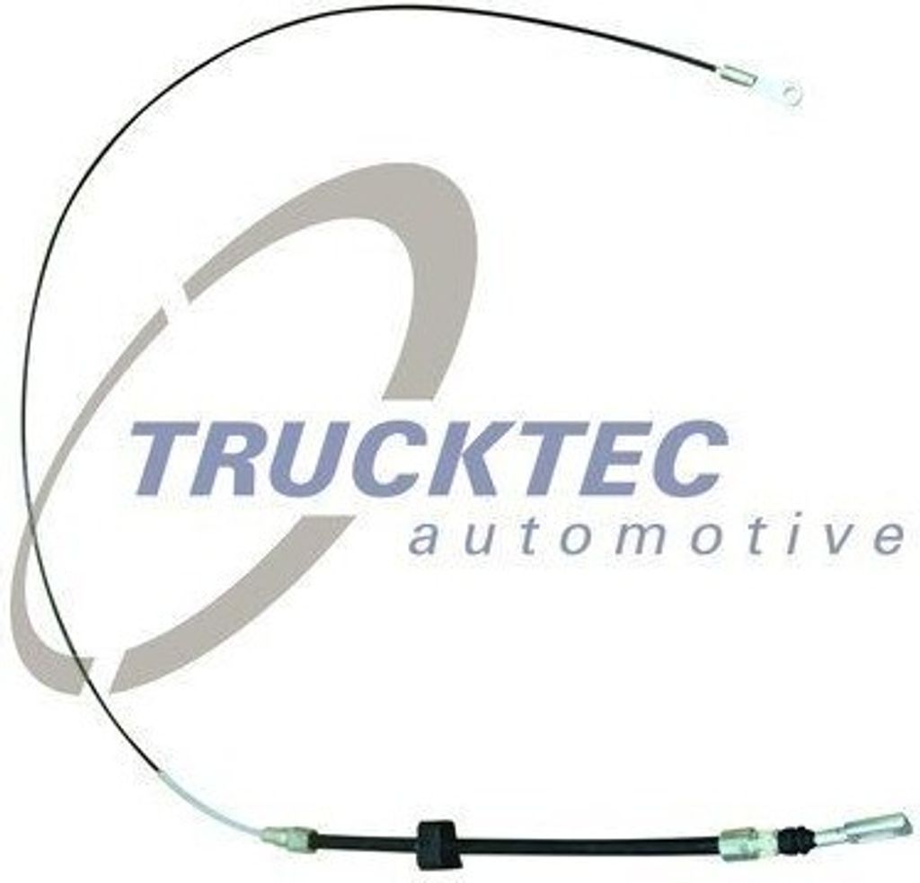 TRUCKTEC AUTOMOTIVE Handbremsseil Seilzug Feststellbremse für VW LT 28-46 II Kastenwagen (2DA, 2DD, 2DH) Hinten 02.35.402