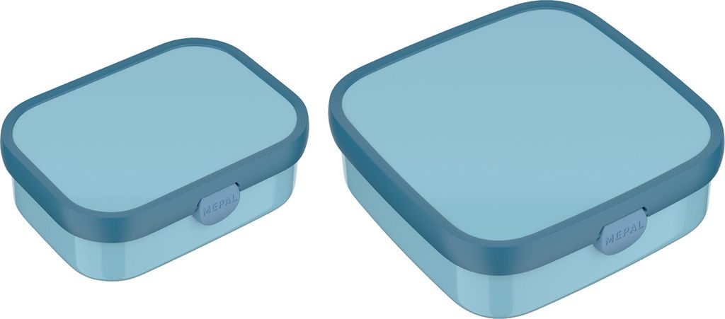 Mepal CAMPUS Brotdosen-Set mit Gabel Cool Blue (2025)