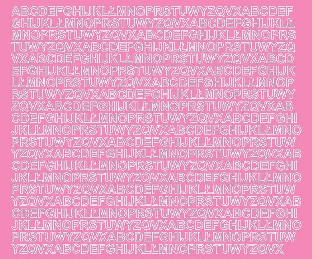 Offerta Lettere Adesive 7mm Rosa Opaco - Stickers Piccoli per Decorare