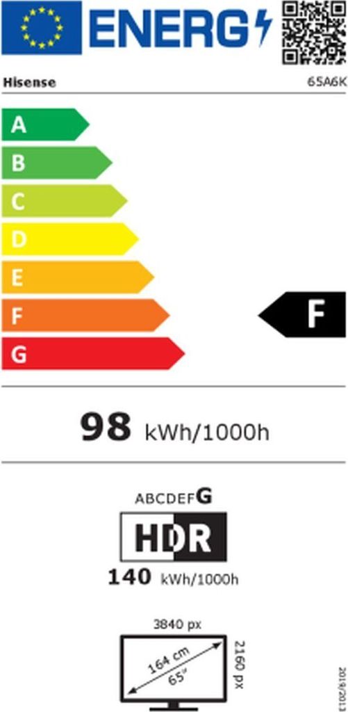 Hisense 65A6K Obrázek produktu 9