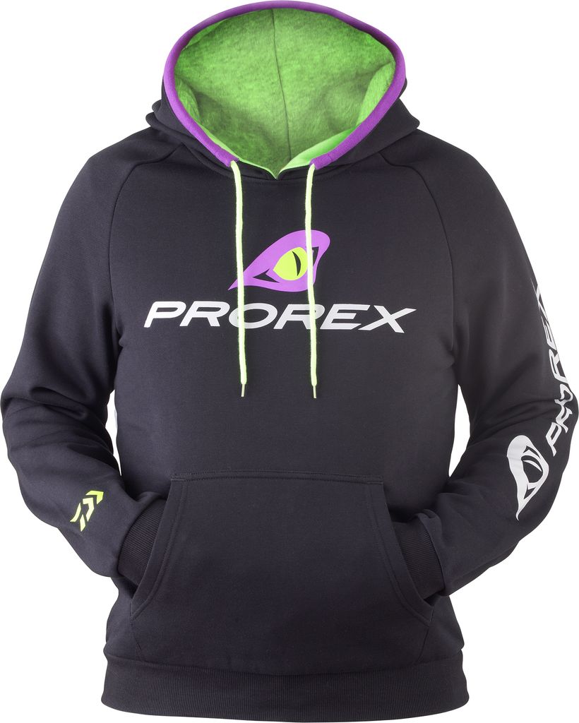 Daiwa Prorex Hoodie black M mikina s kapucí Obrázek produktu 