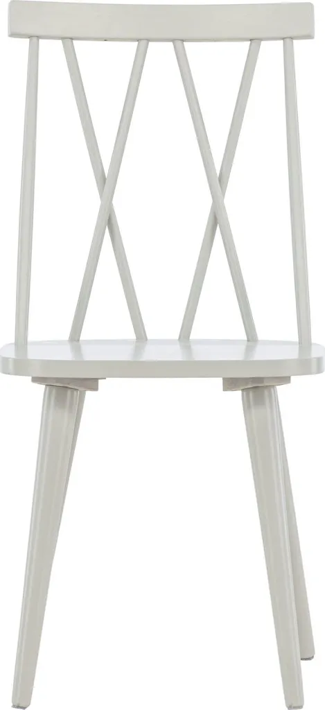 Chaise de salle à manger Mariette bois gris clair pour repas famille