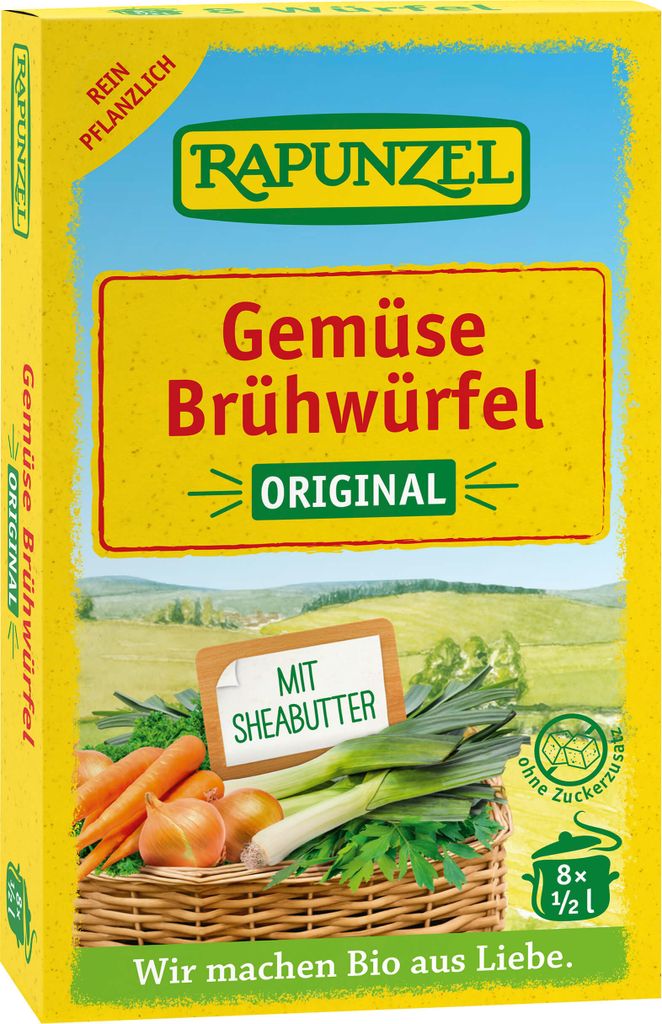 Gemüsebrühe - 8 Würfel Original Produktbild 