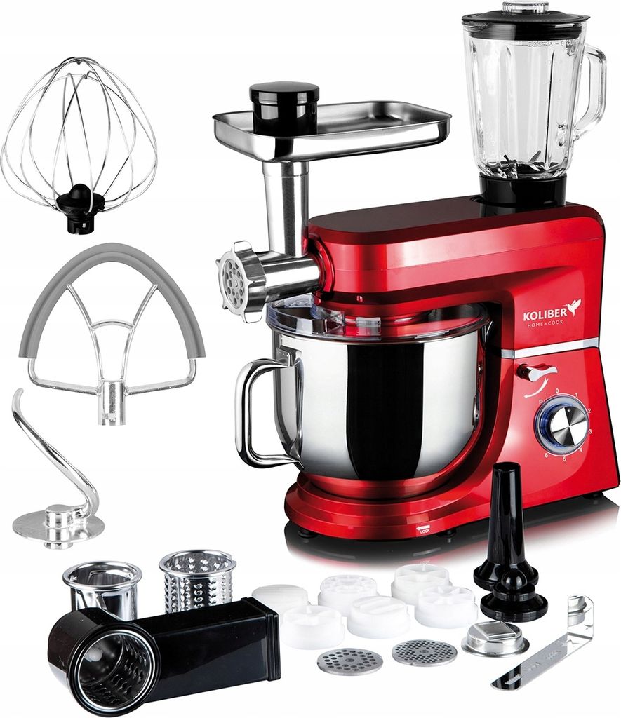Planetenmischer Robomax 3500 W Hochleistung, Multifunktion + Zubehör