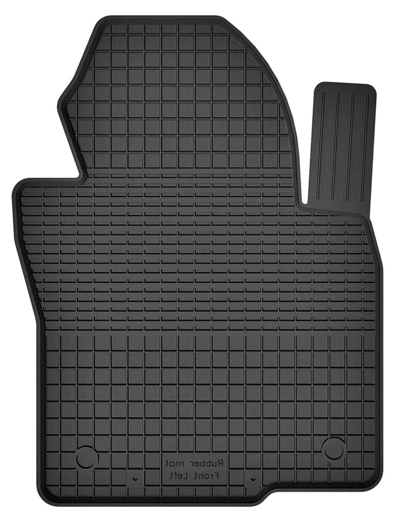 Fussmatte für die Fahrerseite des Skoda Yeti 2009-2017 5L aus Gummi