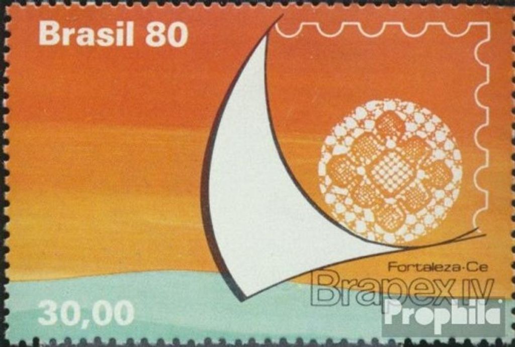 Briefmarken Brasilien 1980 Mi 1770 (kompl.Ausg.) gestempelt Briefmarkenausstellung
