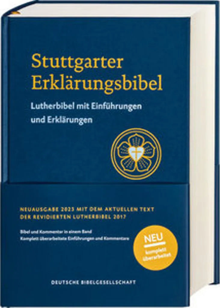 Bible explicative de Stuttgart 2023 : comprendre enfin les textes difficiles