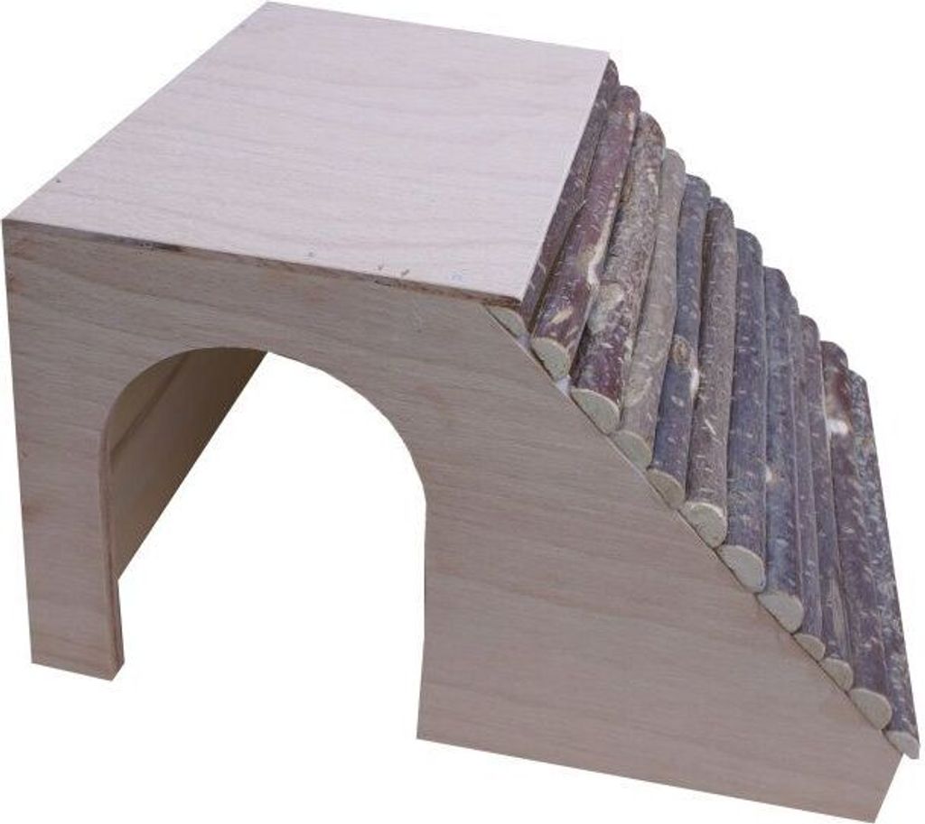 Casetta in nocciola per porcellini d'India 33cm Immagine del prodotto 