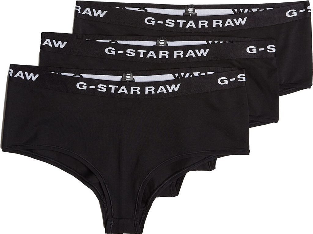 G-star D24081-d516 Slip 3 Einheiten Schwarz S Frau Schwarz S