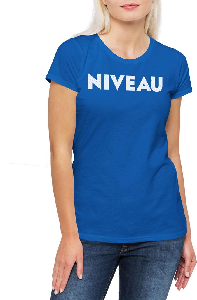 Urban Backwoods Niveau I, Damen T-Shirt, Farbe: Royalblau, Größe: M