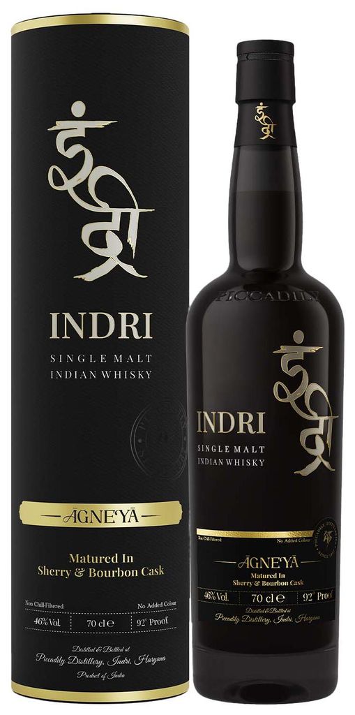 Indri Agneya - Sherry & Bourbon Casks - Single Malt Indian Produktbild 