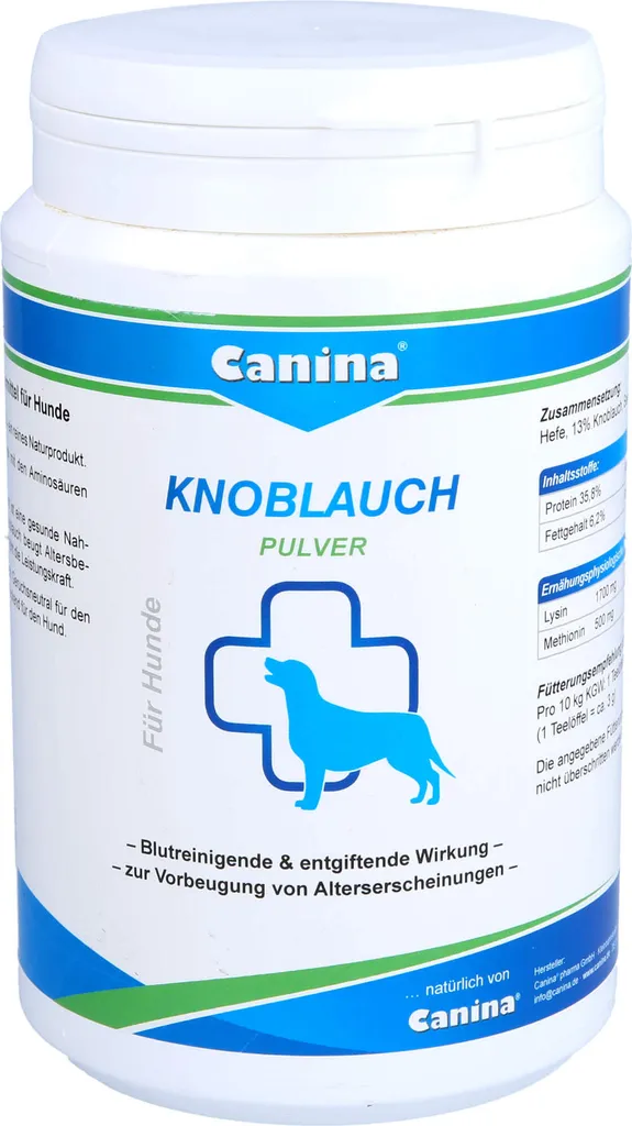 Canina Garlic Powder 700g: Supporto Cardiovascolare e Repellente