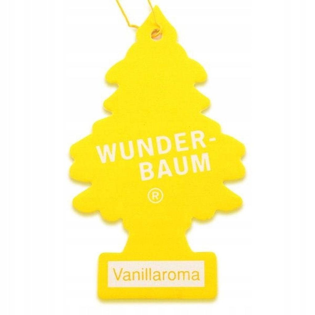 Wunder-Baum Vanillaroma, Žltá, Auto, Vanilka, 1 kusov Obrázok produktu 
