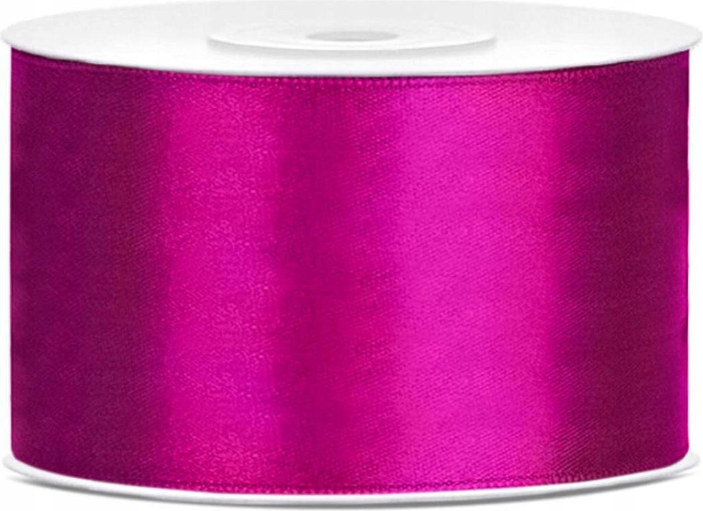 Saténová stuha 38 mm x 25 m fuchsiová Titanum Obrázok produktu 