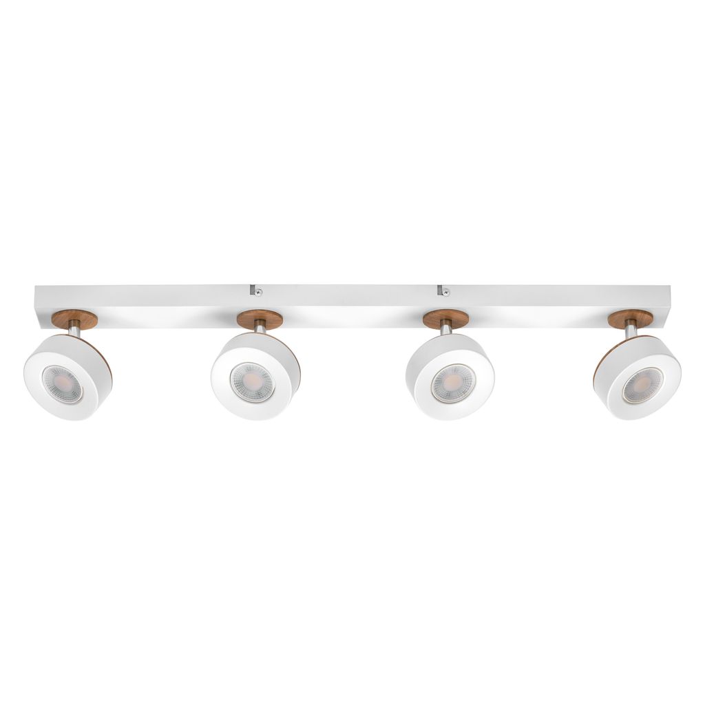 OSRAM 4099854470936 Deckenanbau-Leuchte aus unterschiedlichen Materialitäten mit flexiblen Strahlern 19.20 W 1250 lm
