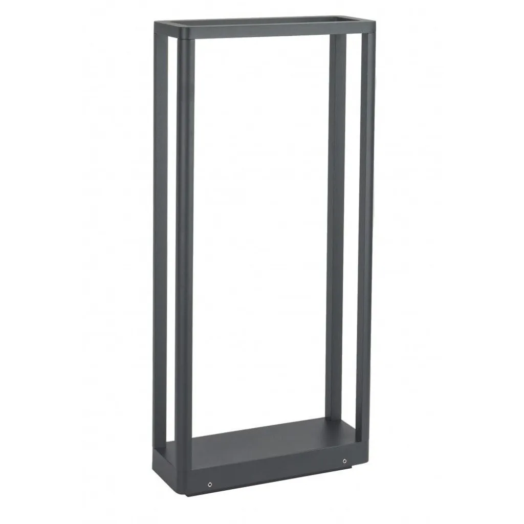 Borne de jardin LED moderne anthracite IP65 pour balisage extérieur