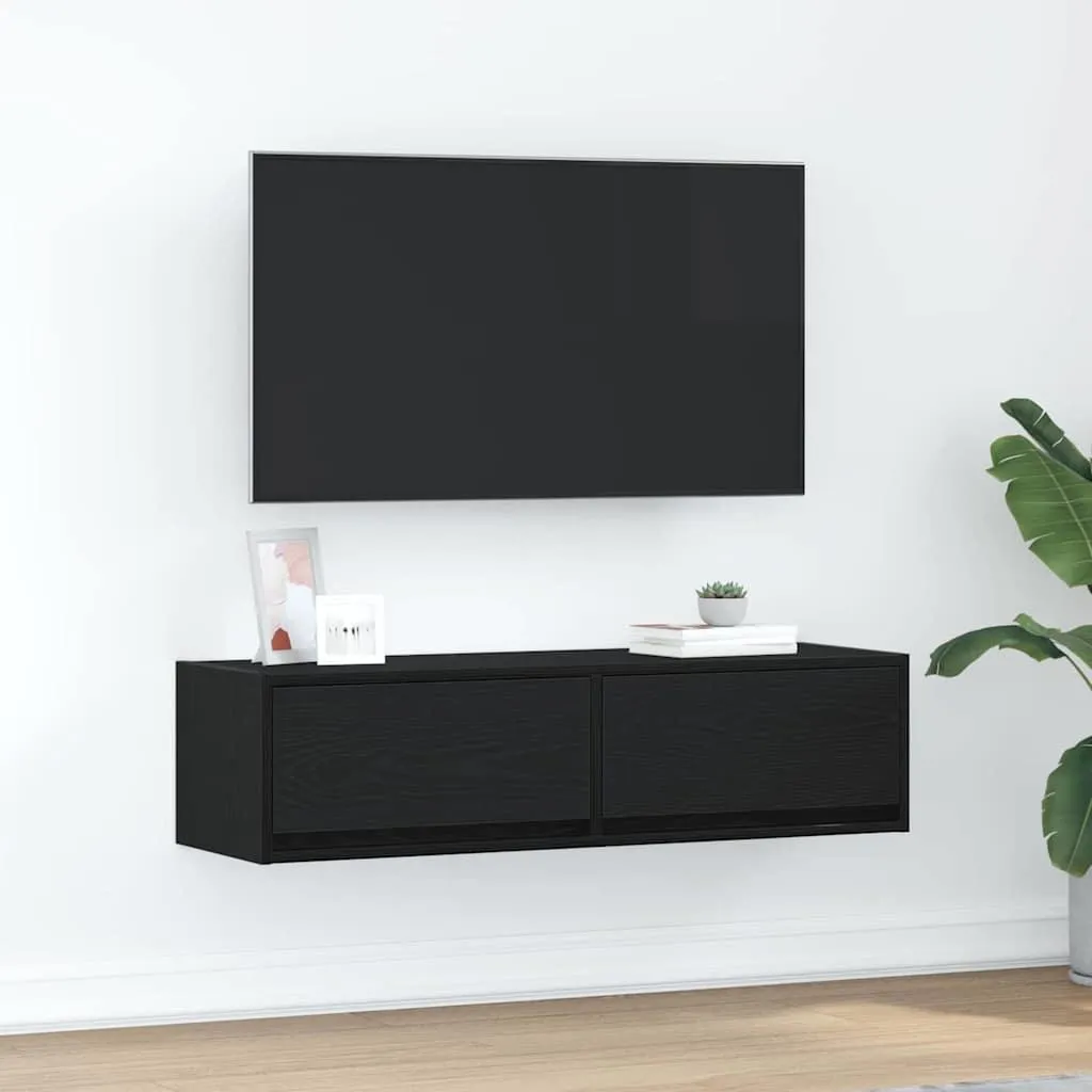 Arreda con Stile: Mobile TV Sospeso Rovere Nero Maison Exclusive