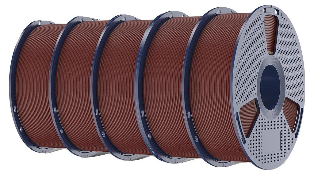 3D-Filament, Hochgeschwindigkeits-PLA, natürliche Marmorstruktur, Ziegelrot